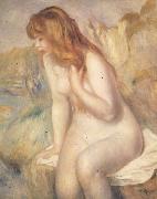 Bather on A Rock renoir